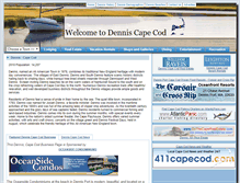 Tablet Screenshot of denniscapecod.com